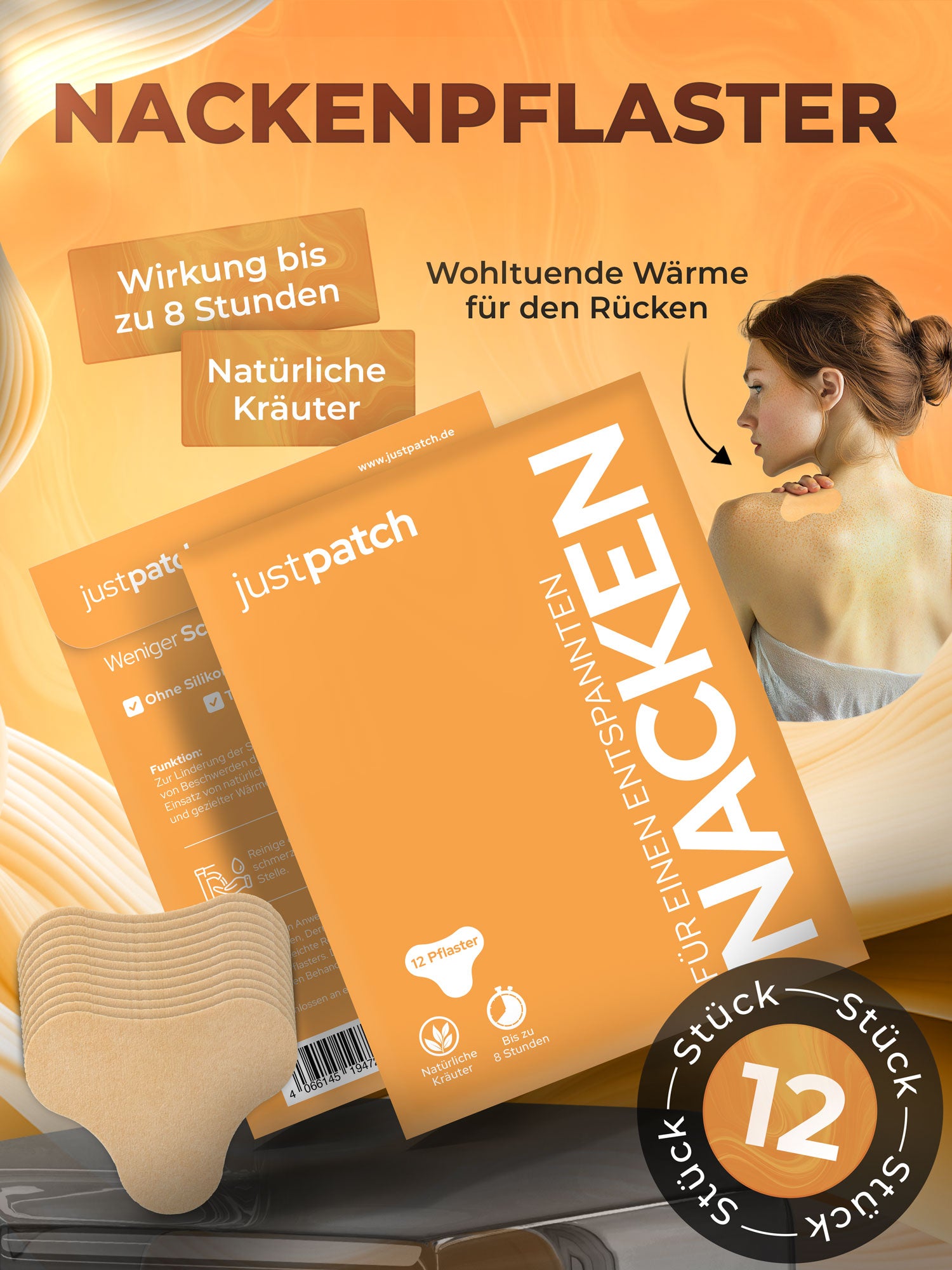 Nackenpflaster, 12 Stück