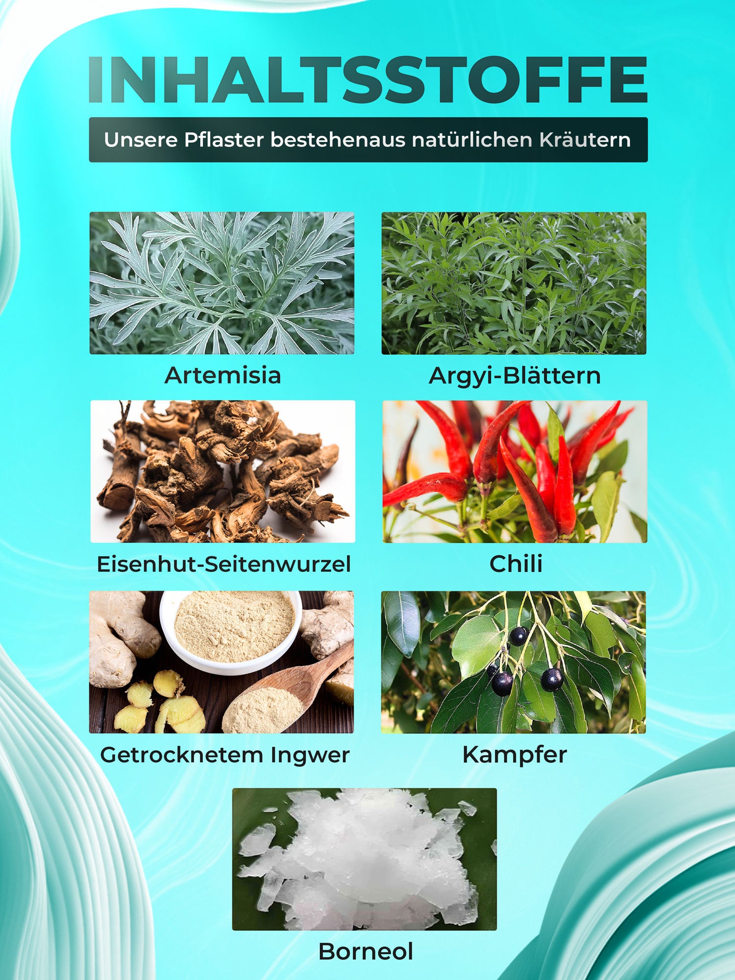 Rückenpflaster, 12 Stück